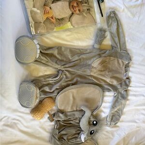 Spirit Halloween elephant costume Kids One Piece Footie